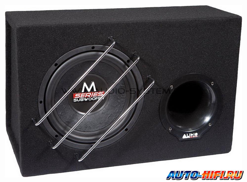 Сабвуфер в корпусе с фазоинвертером Audio System M 10 BR Сабвуфер в корпусе с фазоинвертером Audio System M 10 BR